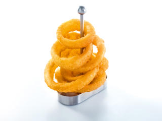 Lökringar Hela Ölpanerade