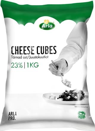 Salladsost Tärnad 23%