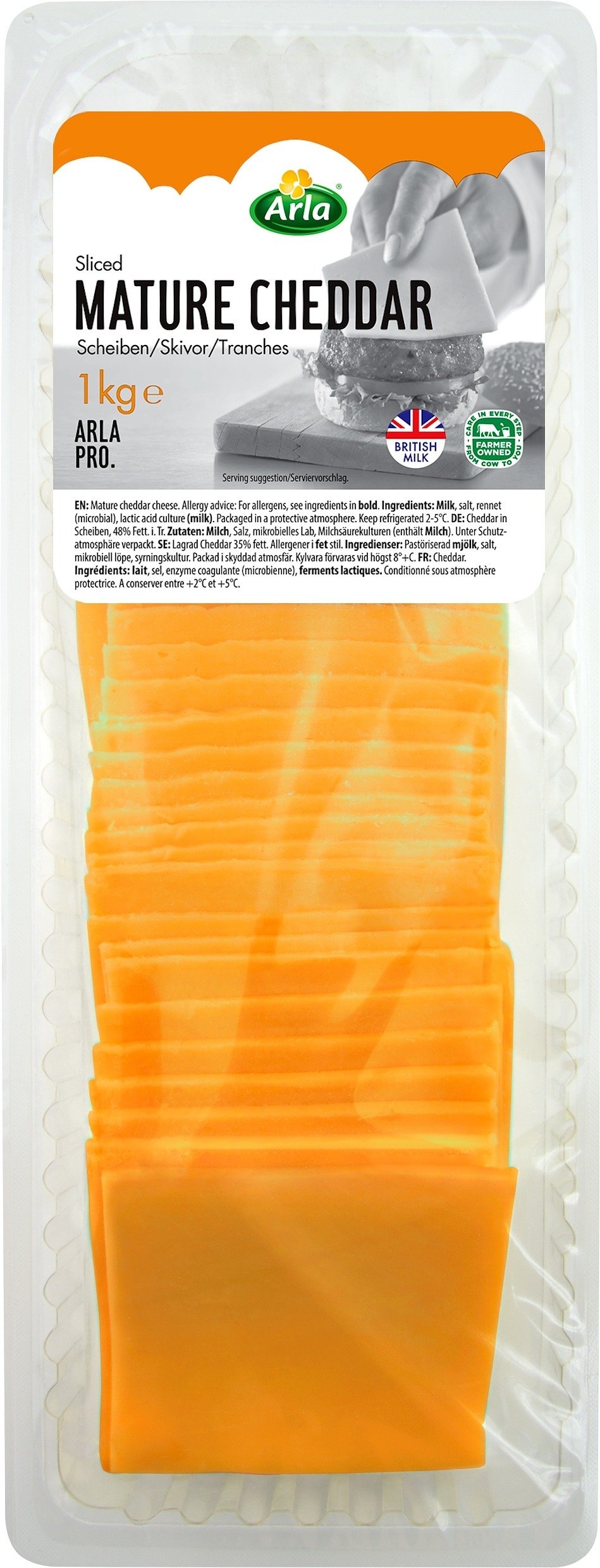 Lagrad Cheddarost 35% Skivad