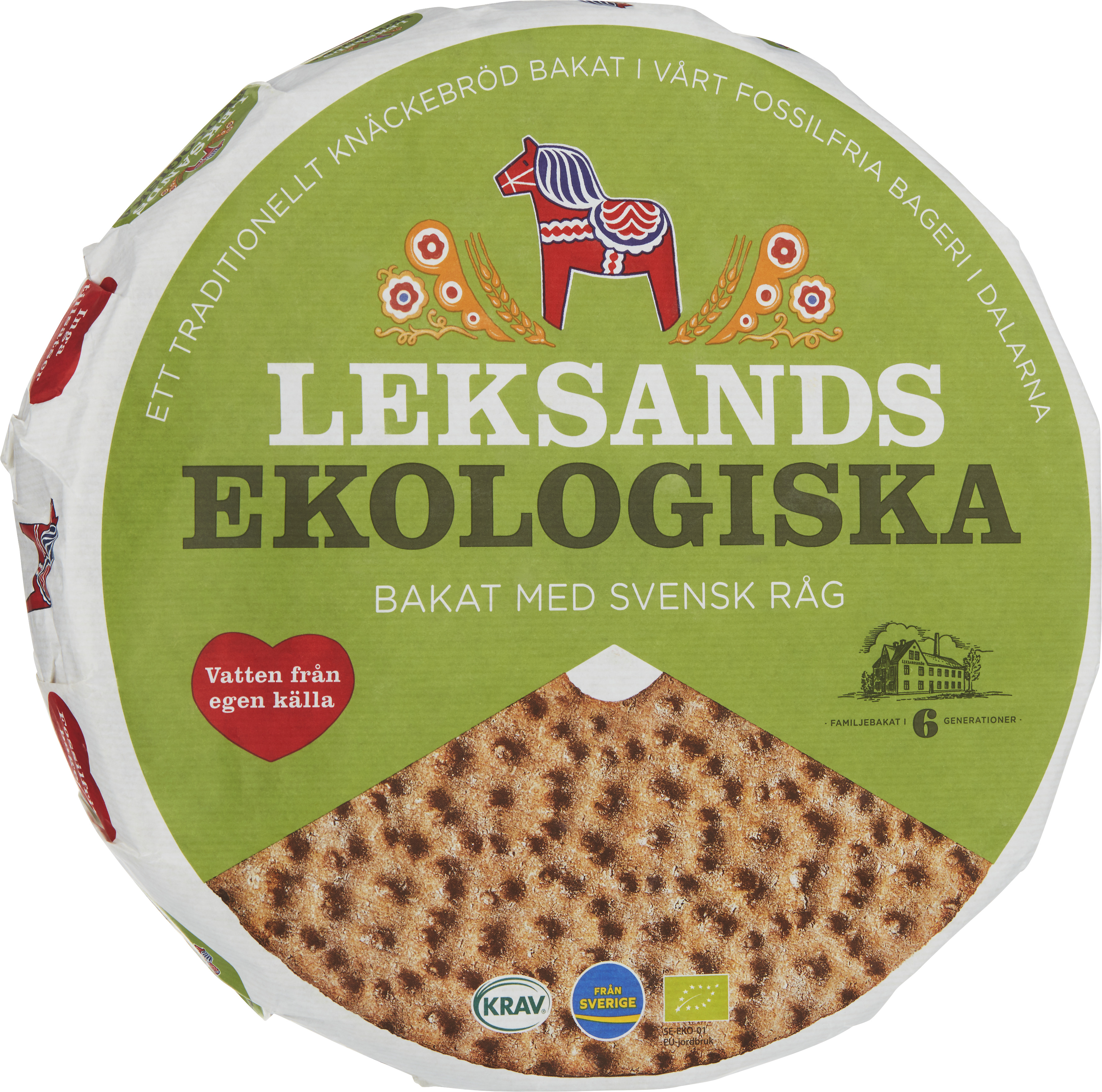 Knäckebröd Rund EKO KRAV