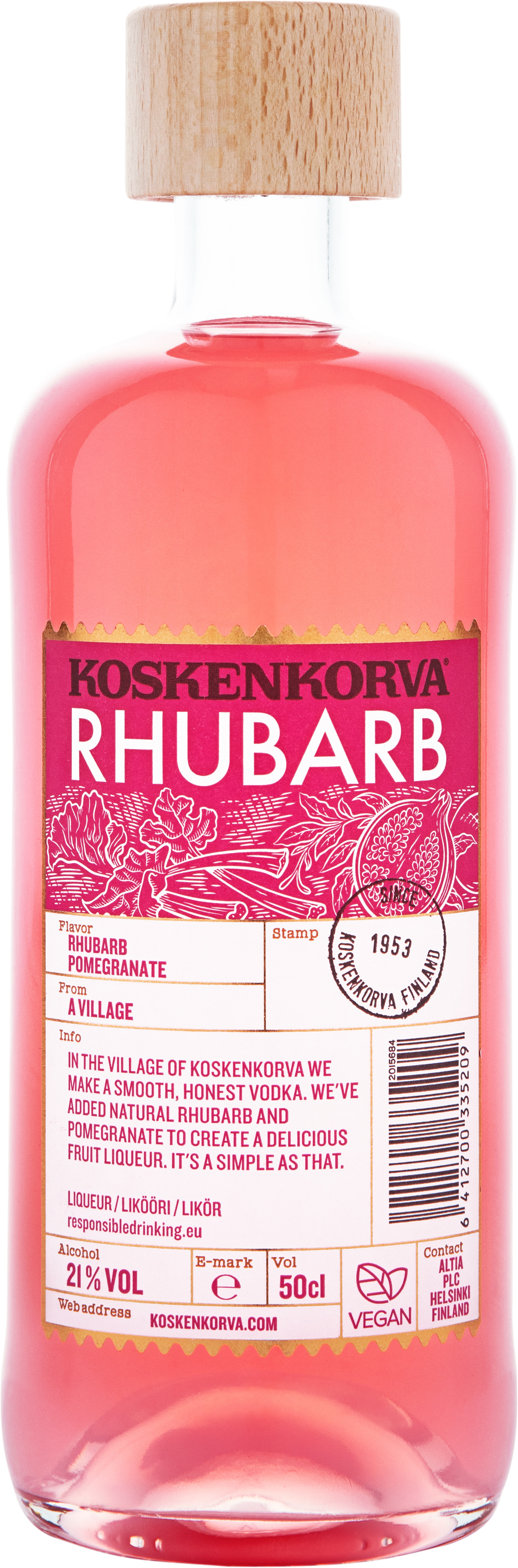 Koskenkorva Rhubarb