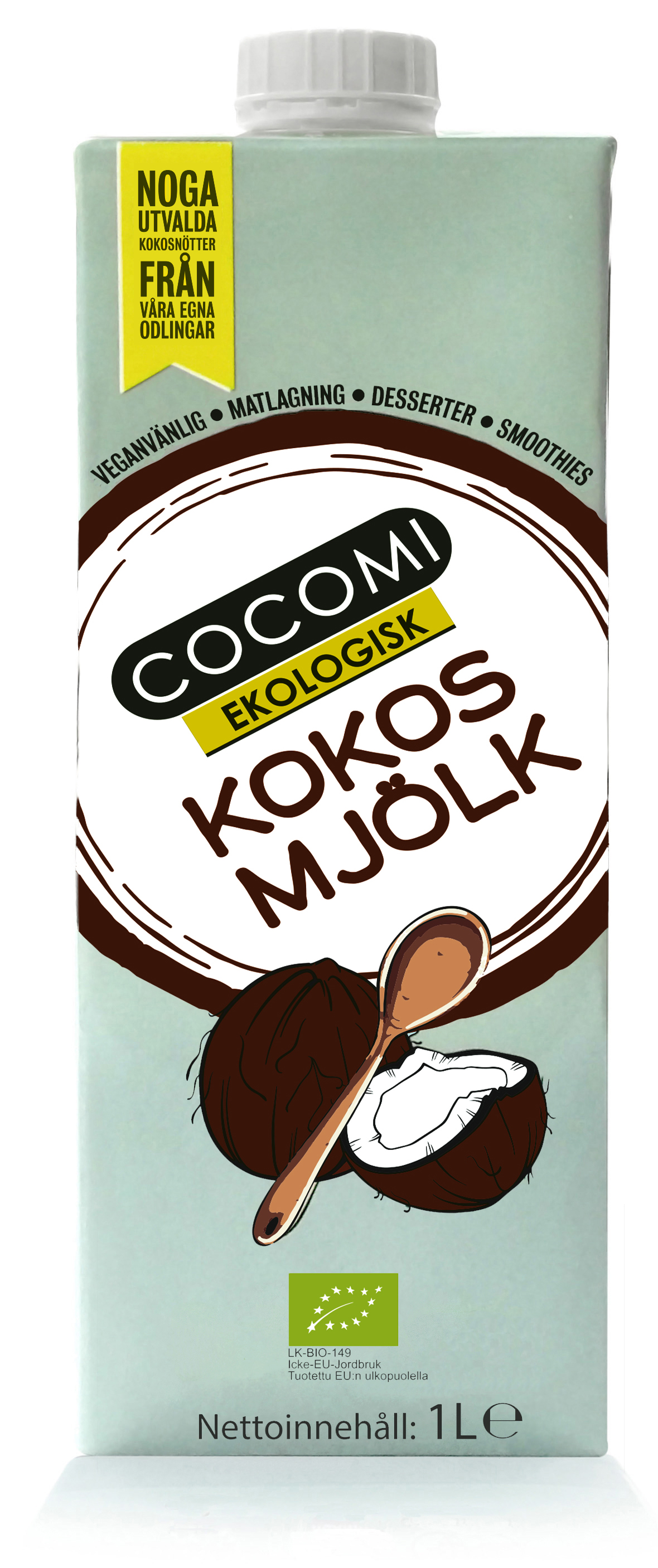 Kokosmjölk EKO 17% UHT