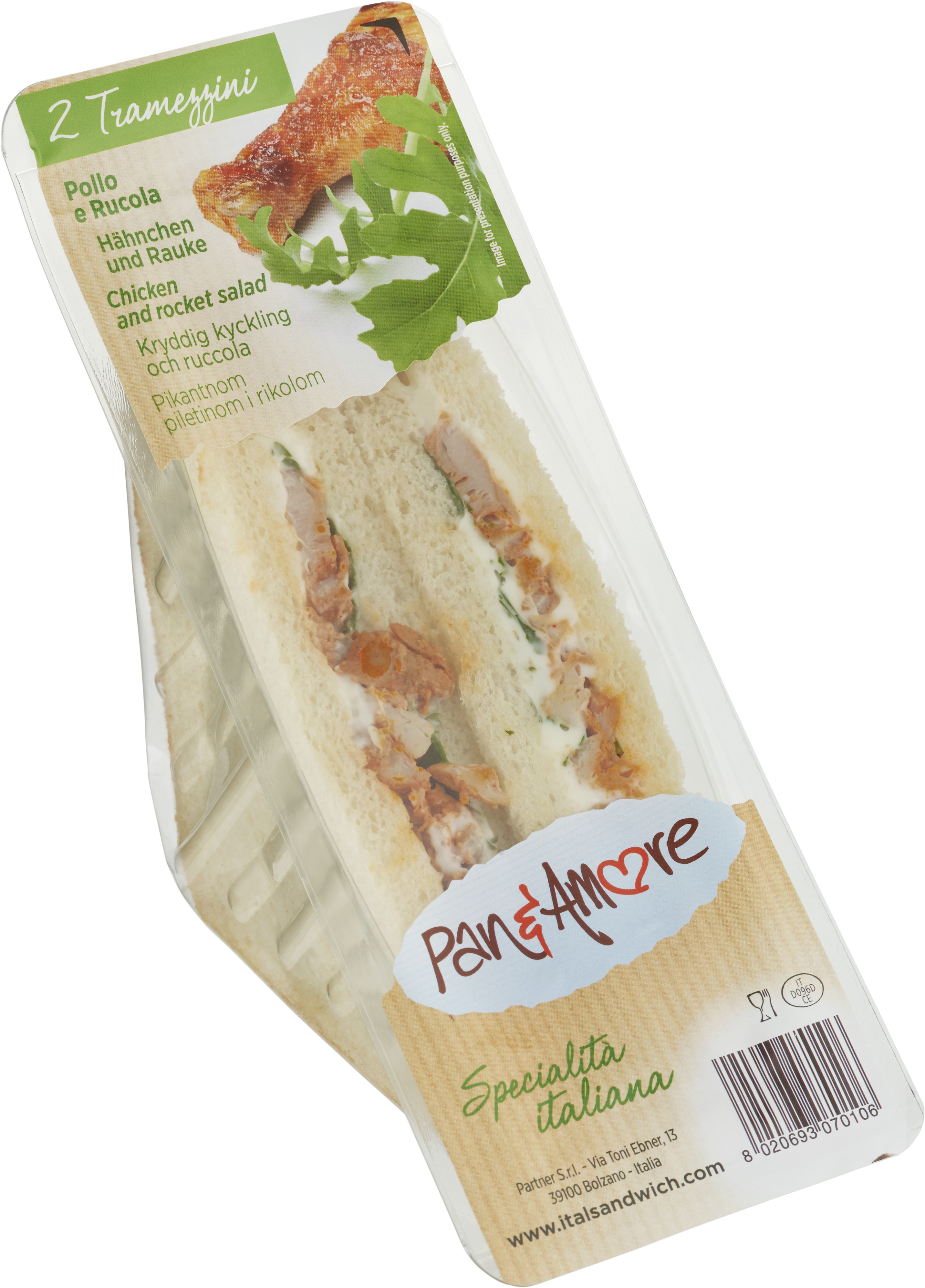 Trekantmacka Kyckling