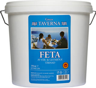 Tärnad Fetaost 22%
