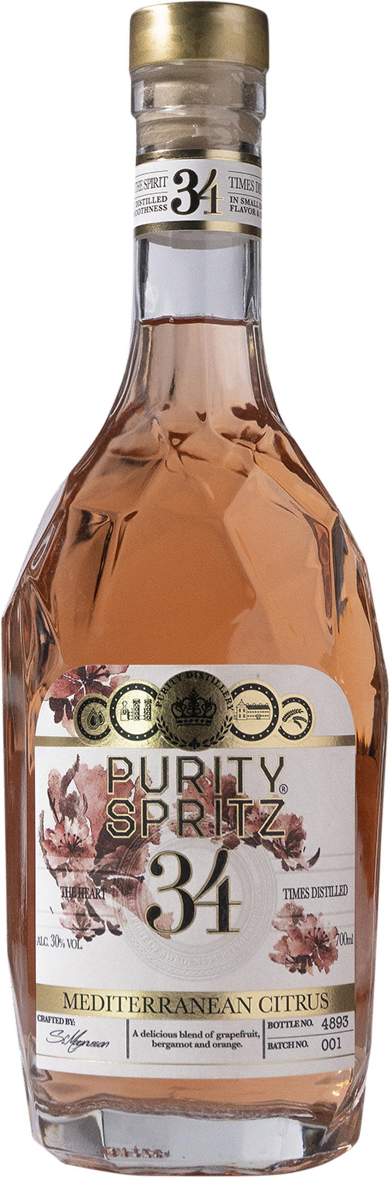Purity Spritz Mediterranean Citrus EKO