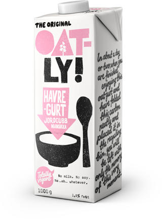 Havregurt Jordgubb 1,9%