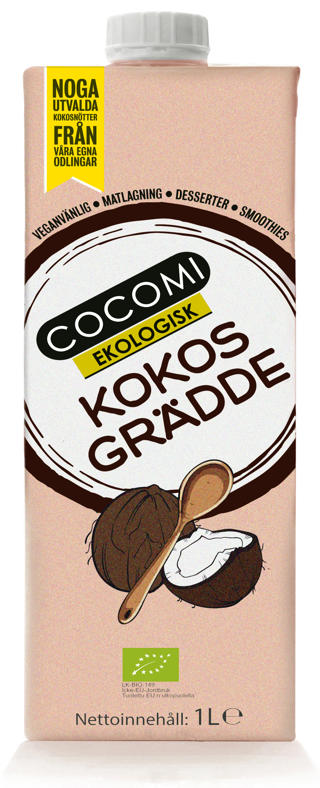 Kokosgrädde EKO 22% UHT