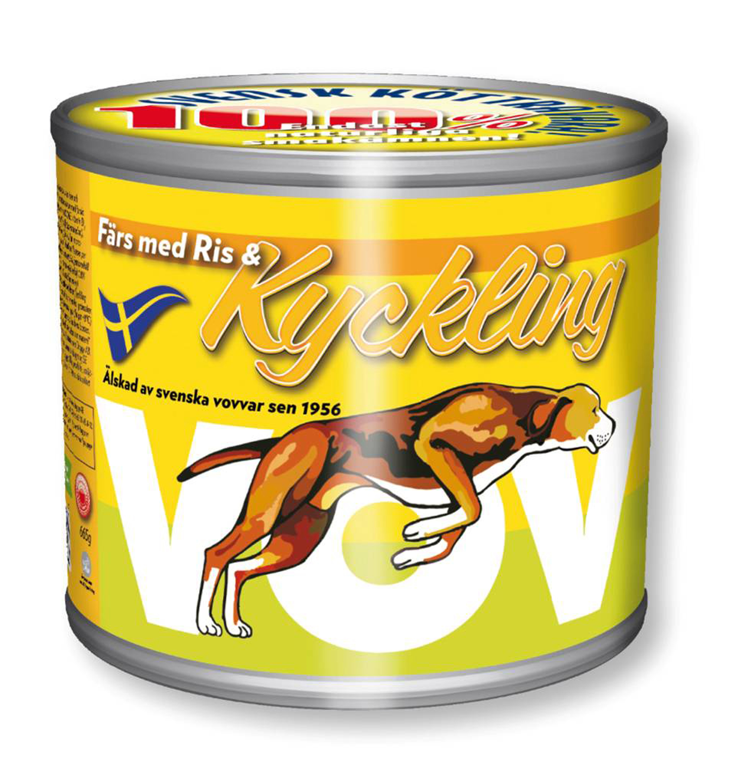 Hundmat Våtfoder Kyckling & Ris