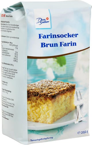 Farinsocker Brunt