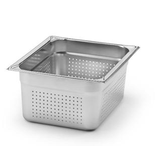 Kantin perforerad rostfri GN 1/2x150