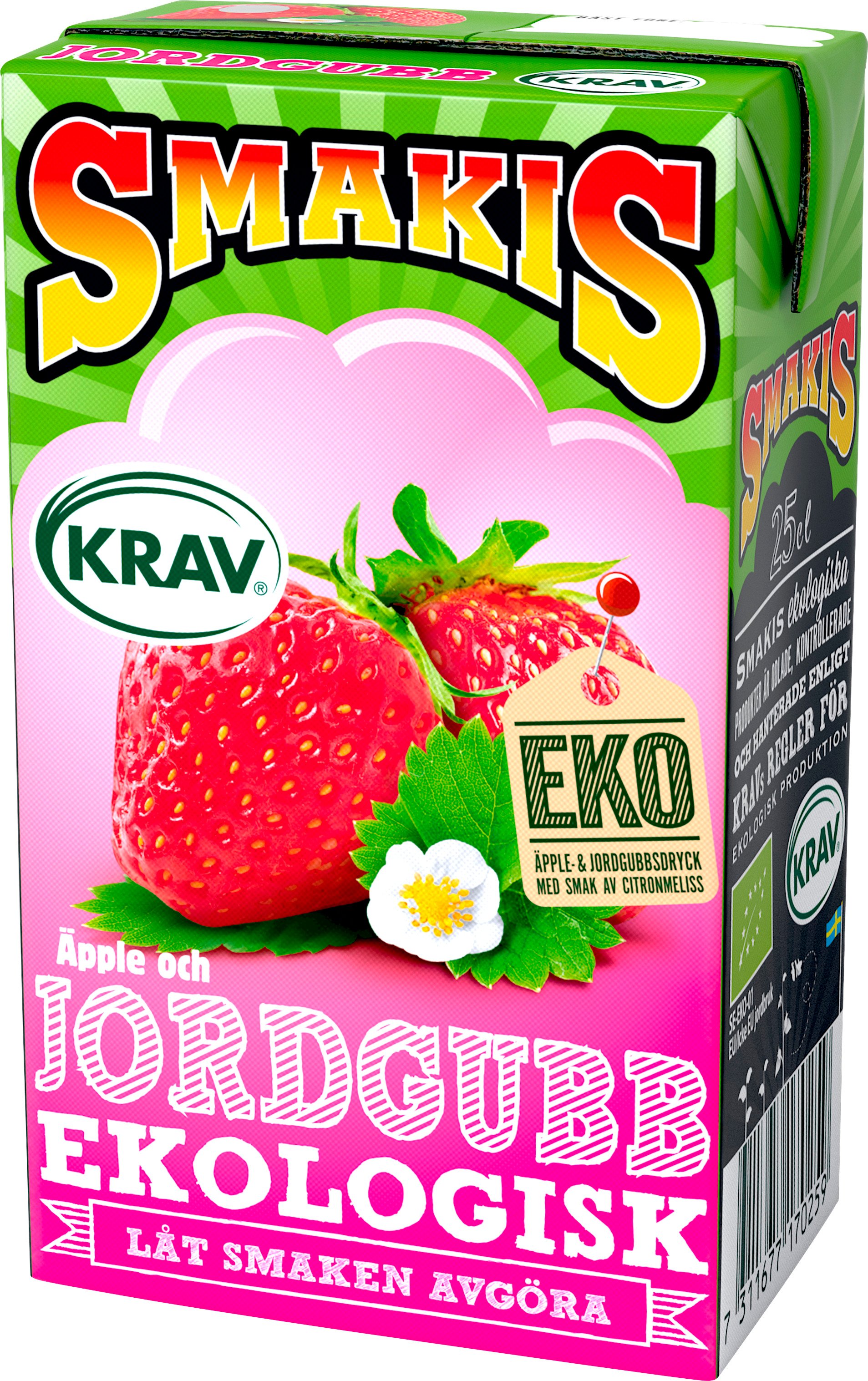 Smakis Jordgubb EKO KRAV