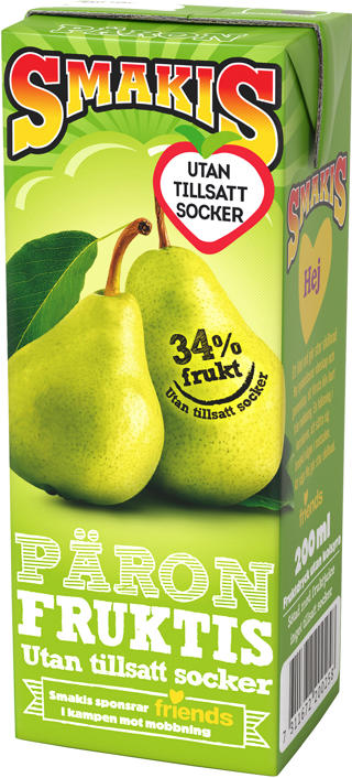 Fruktis Päron Utan Tillsatt Socker
