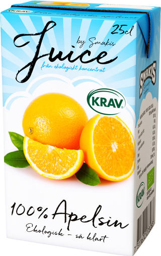 Smakis Apelsin Juice EKO KRAV