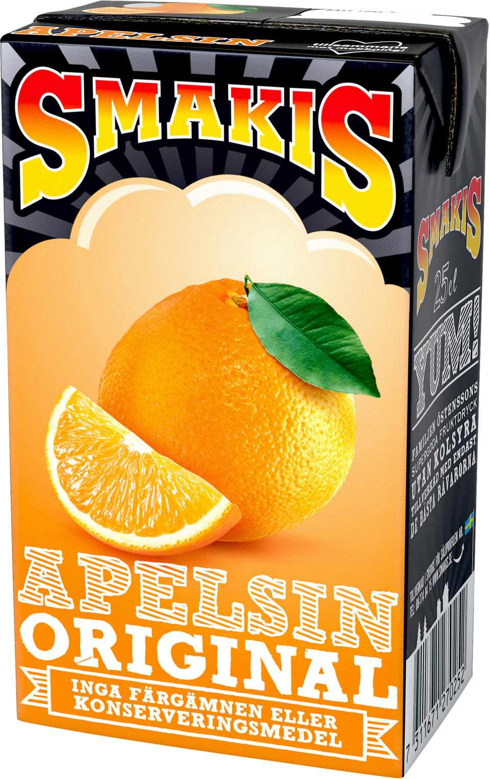 Smakis apelsin brik