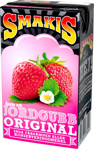 Smakis Jordgubb Lättsockrad