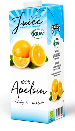 Smakis Apelsinjuice EKO KRAV