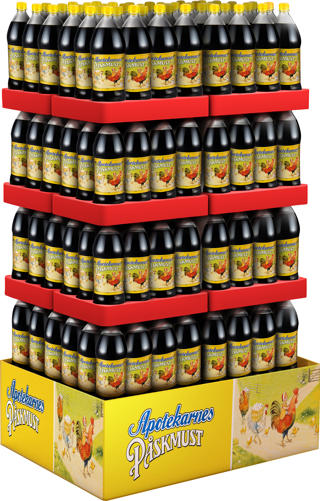 Påskmust Halvpall PET