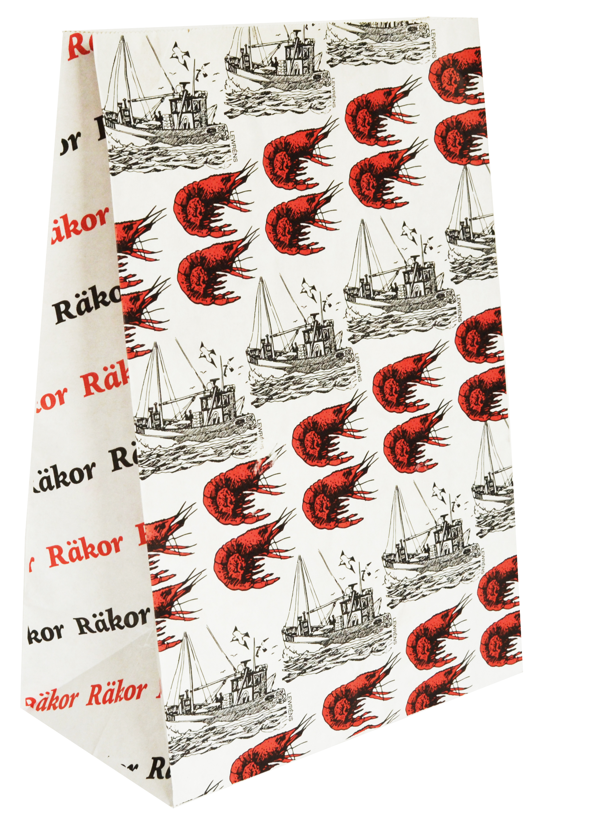 Räkpåsar Papper Fodrade