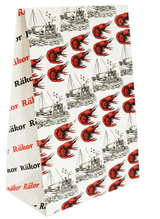 Räkpåsar Papper Fodrade