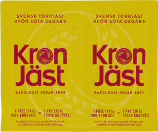 Torrjäst för Söt Deg