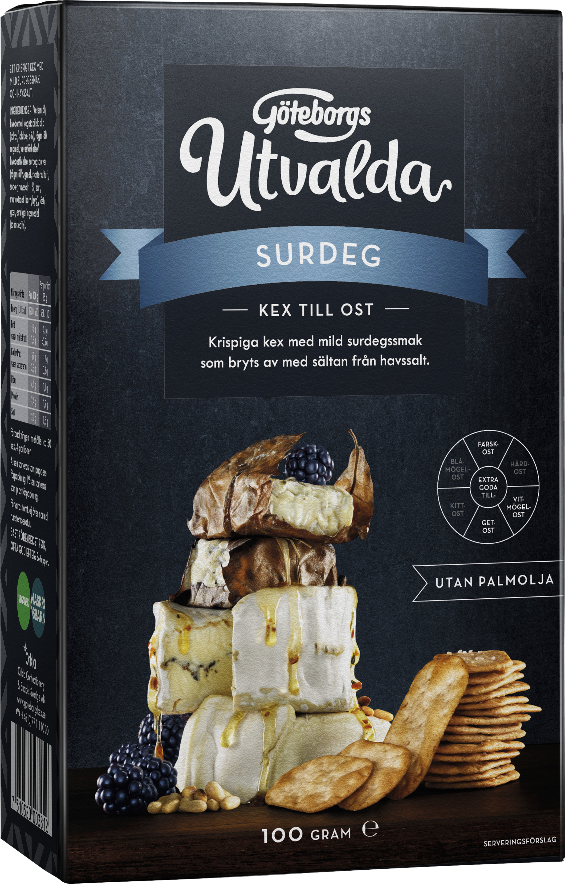 Surdegskex med Havssalt