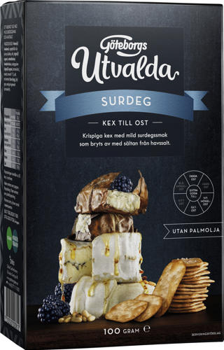 Surdegskex med Havssalt