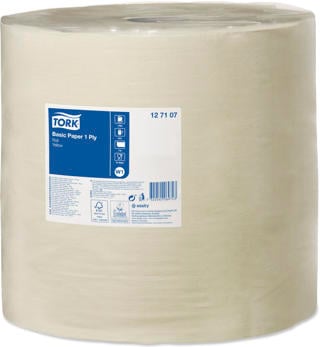 Avtorkningspapper W1 Basic stor rulle 1-lag
33cmx1190m Gul
_