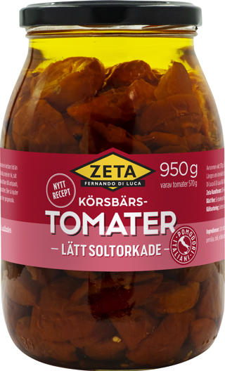 Körsbärstomat Lätt Soltorkade