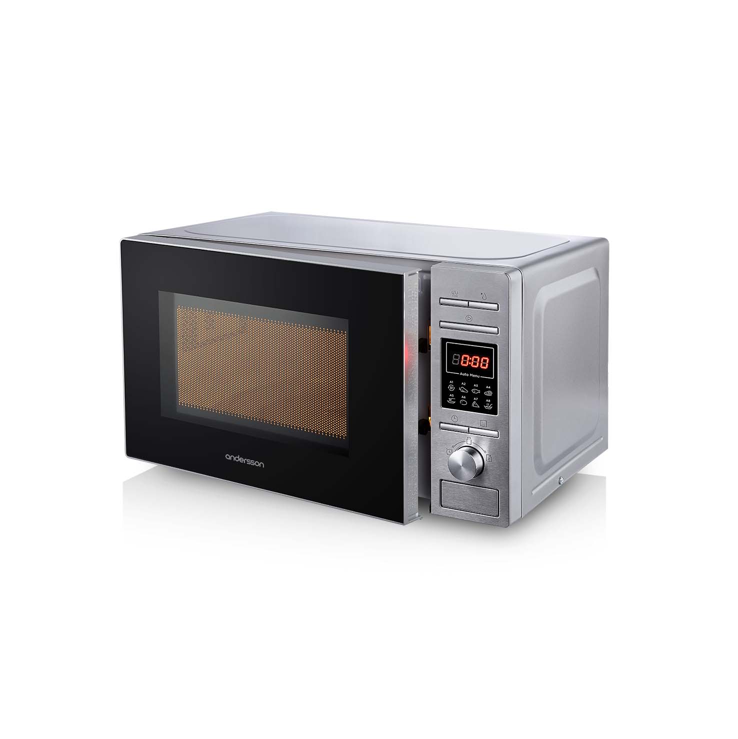 Mikrovågsugn Rostfri 20L 800W