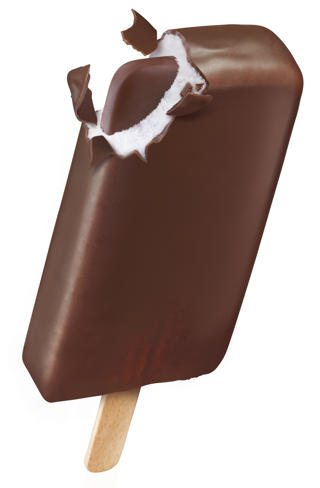 Glasspinne Nogger Vanilj Nougat