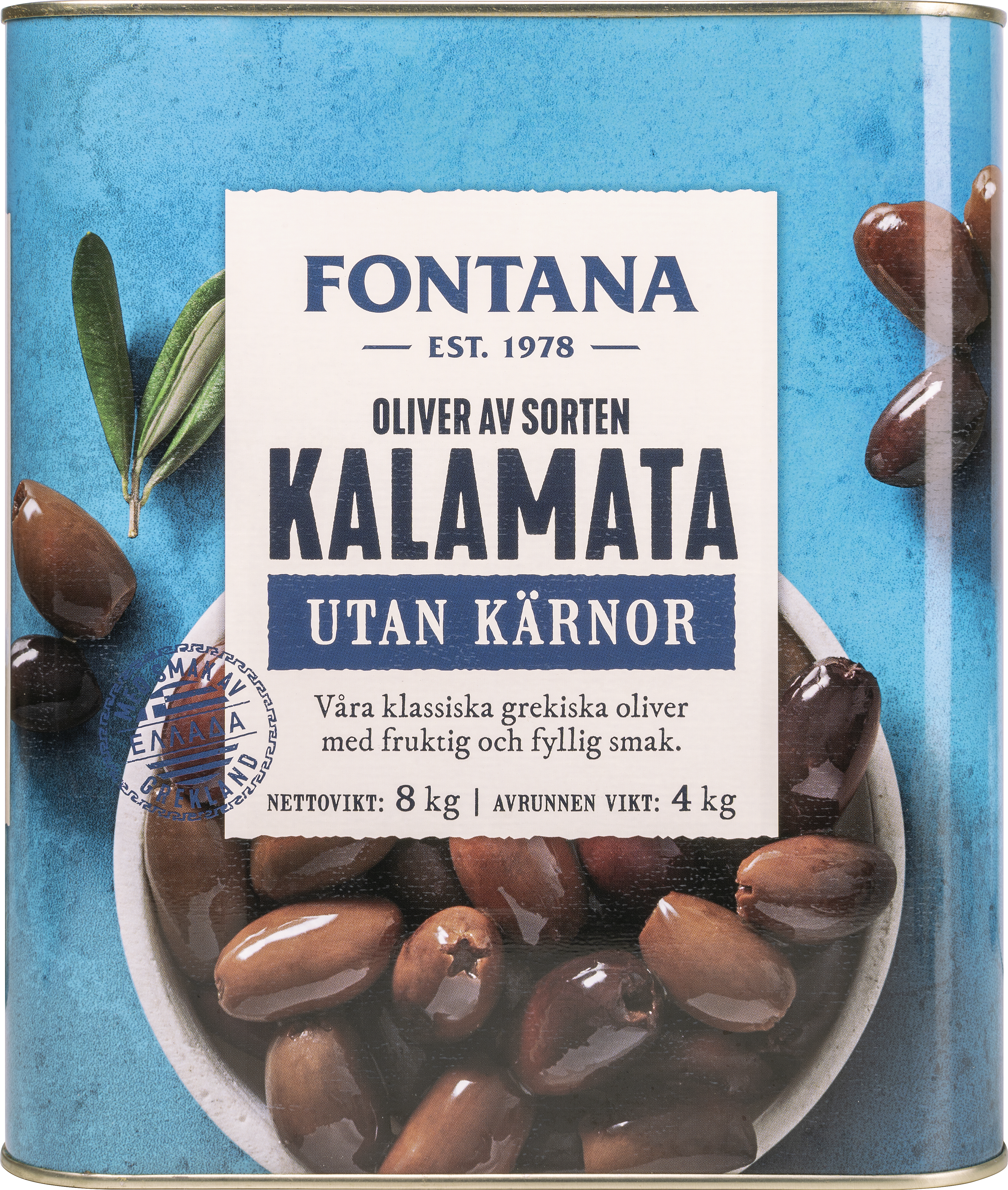 Oliver Kalamata utan Kärna