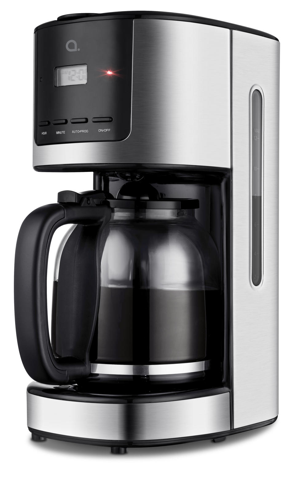 Kaffebryggare pla silv 900 W
12 koppar 1,5 L, Timer
