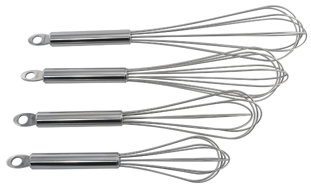 Ballongvisp rostfri 30cm