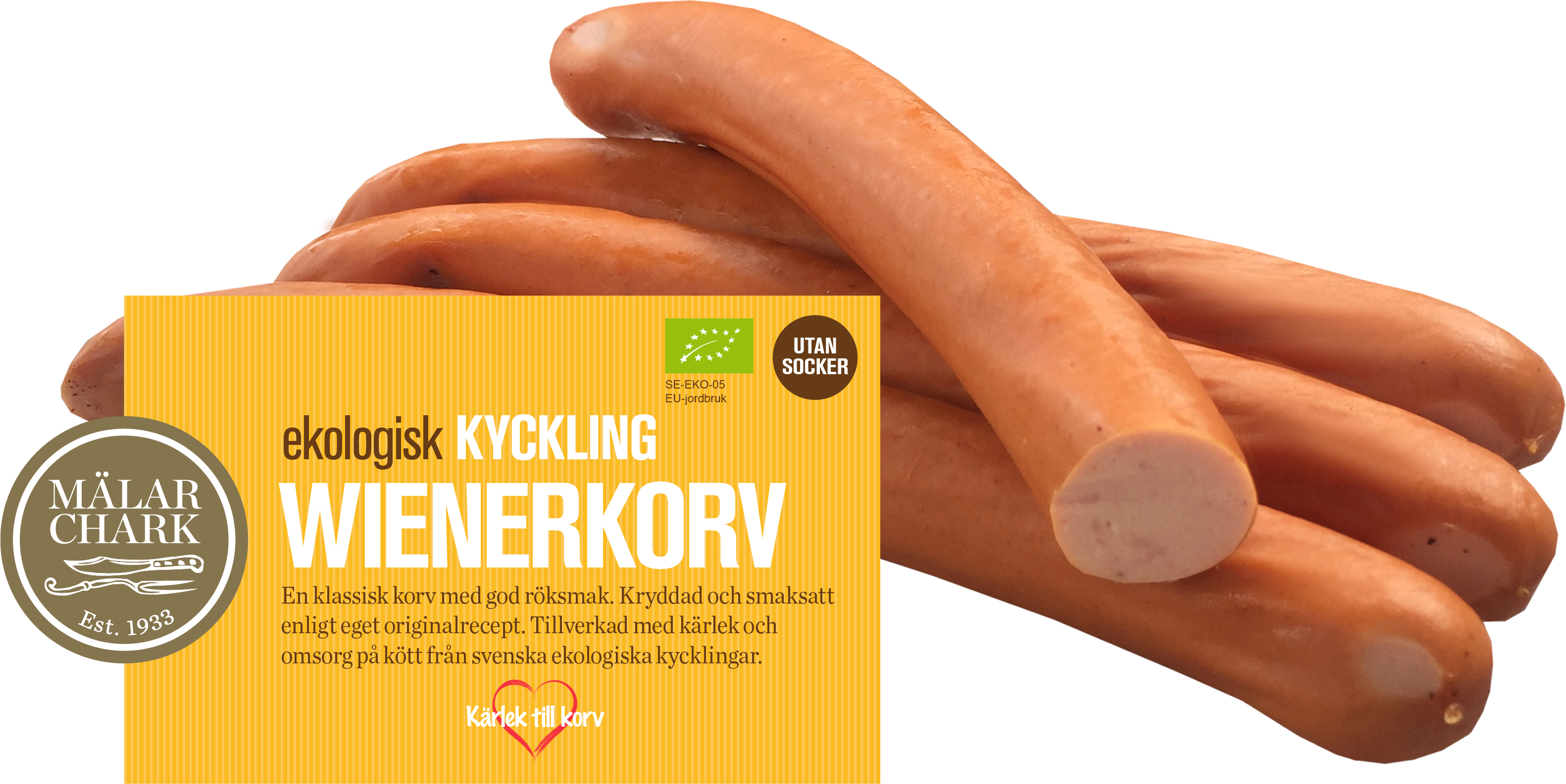 Kycklingwienerkorv EKO
