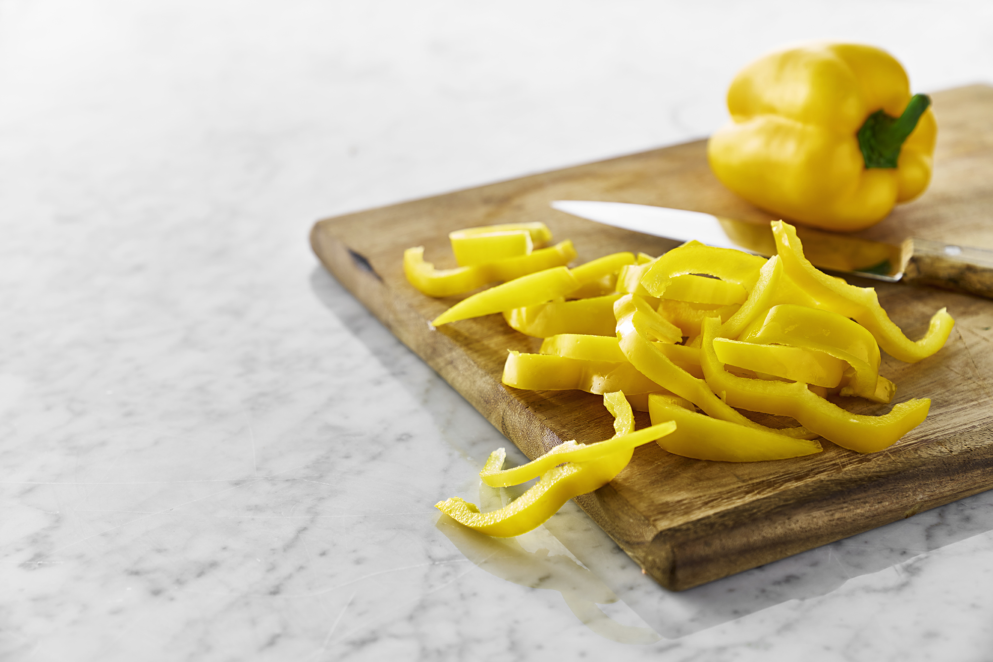 Paprika Gul Halvring 3mm