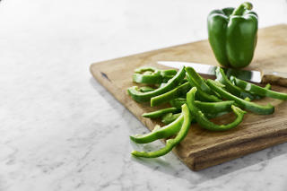 Paprika Grön Strimlad 9mm