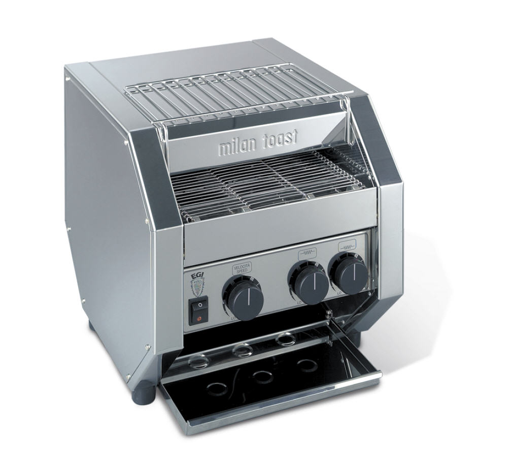 Brödrost Milan Toast 18061 950 skivor/h,
bandbredd 370 mm max
