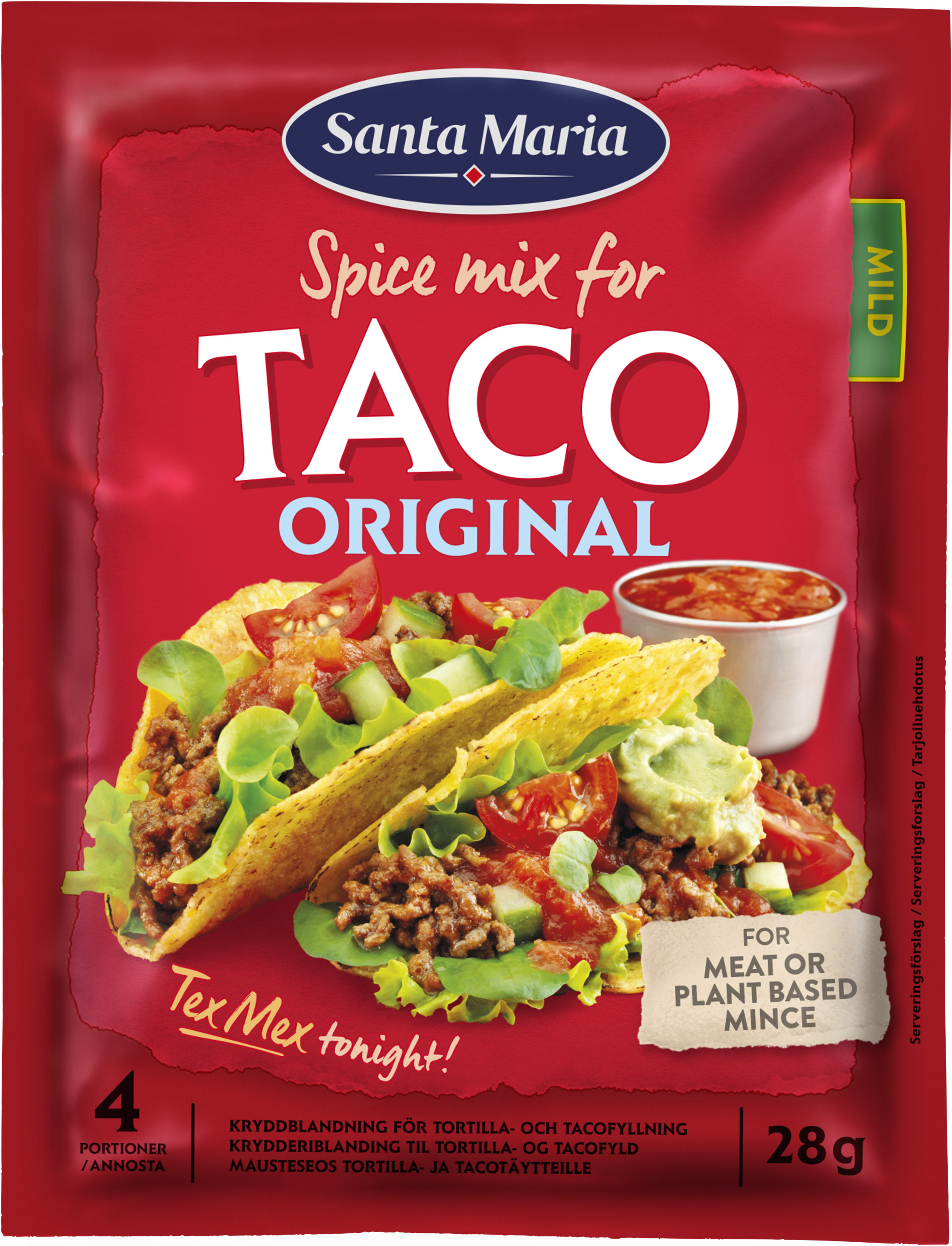 Taco Spice Mix påse