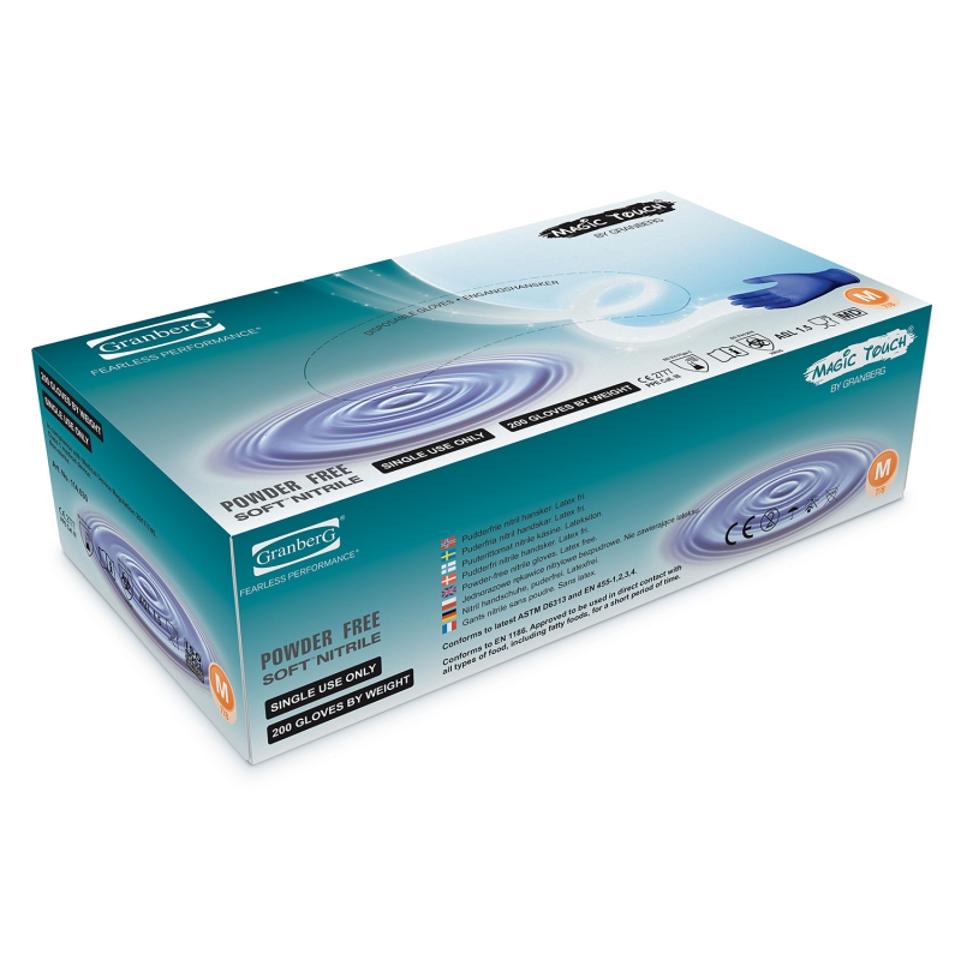 Engångshandske Magic Touch nitril M