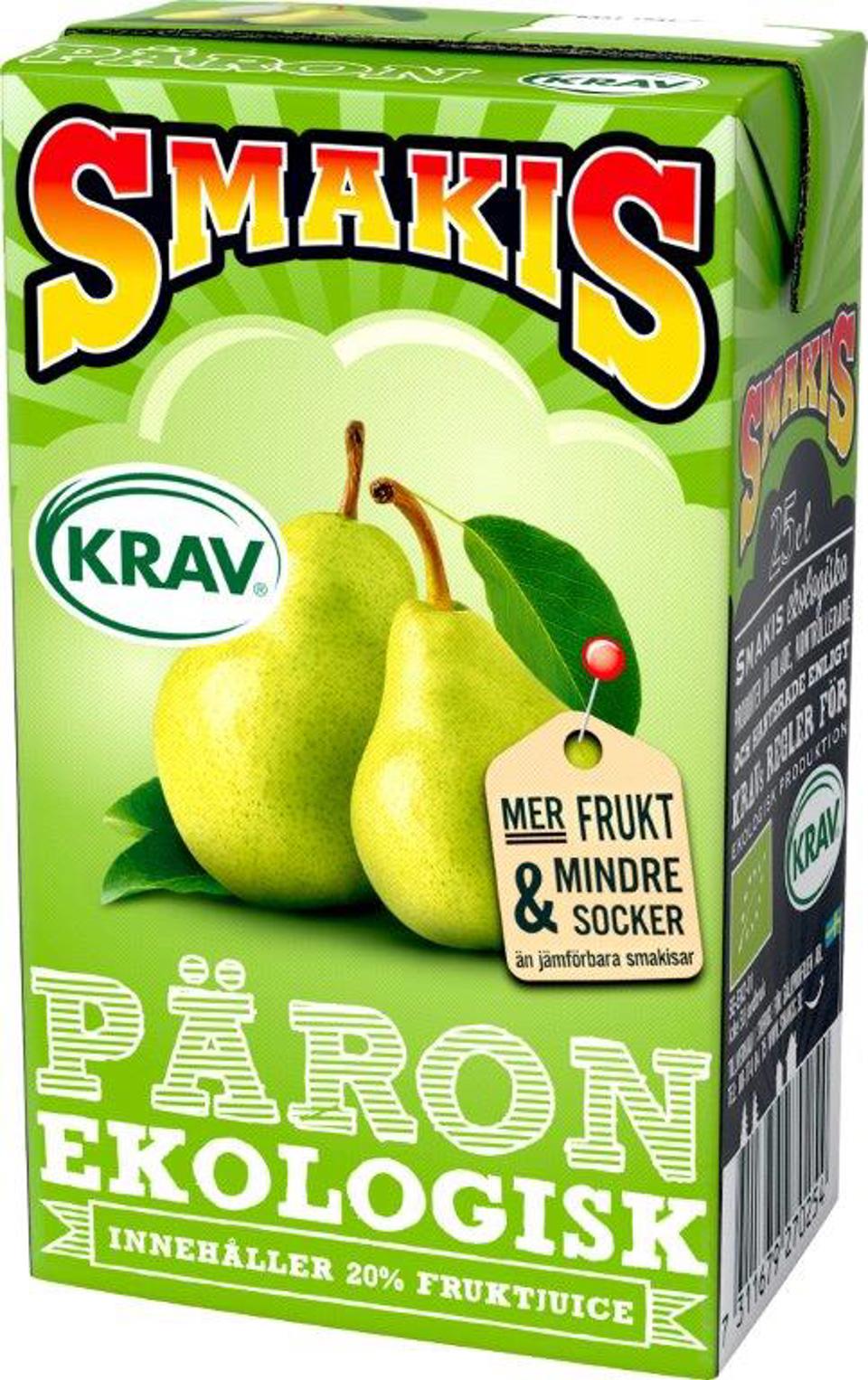 Smakis Pärondryck BRIK KRAV
