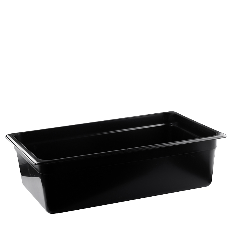 Kantin Polypropylen Svart GN 1/1x150mm
