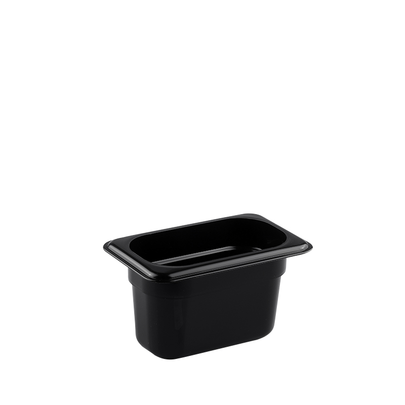 Kantin Polypropylen Svart GN 1/9x100mm
