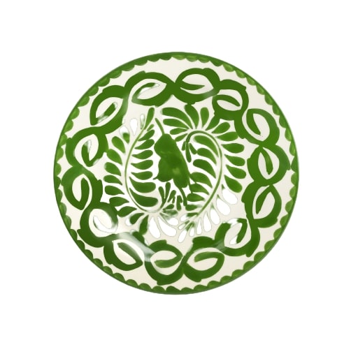 Puebla Tallrik grön 23cm