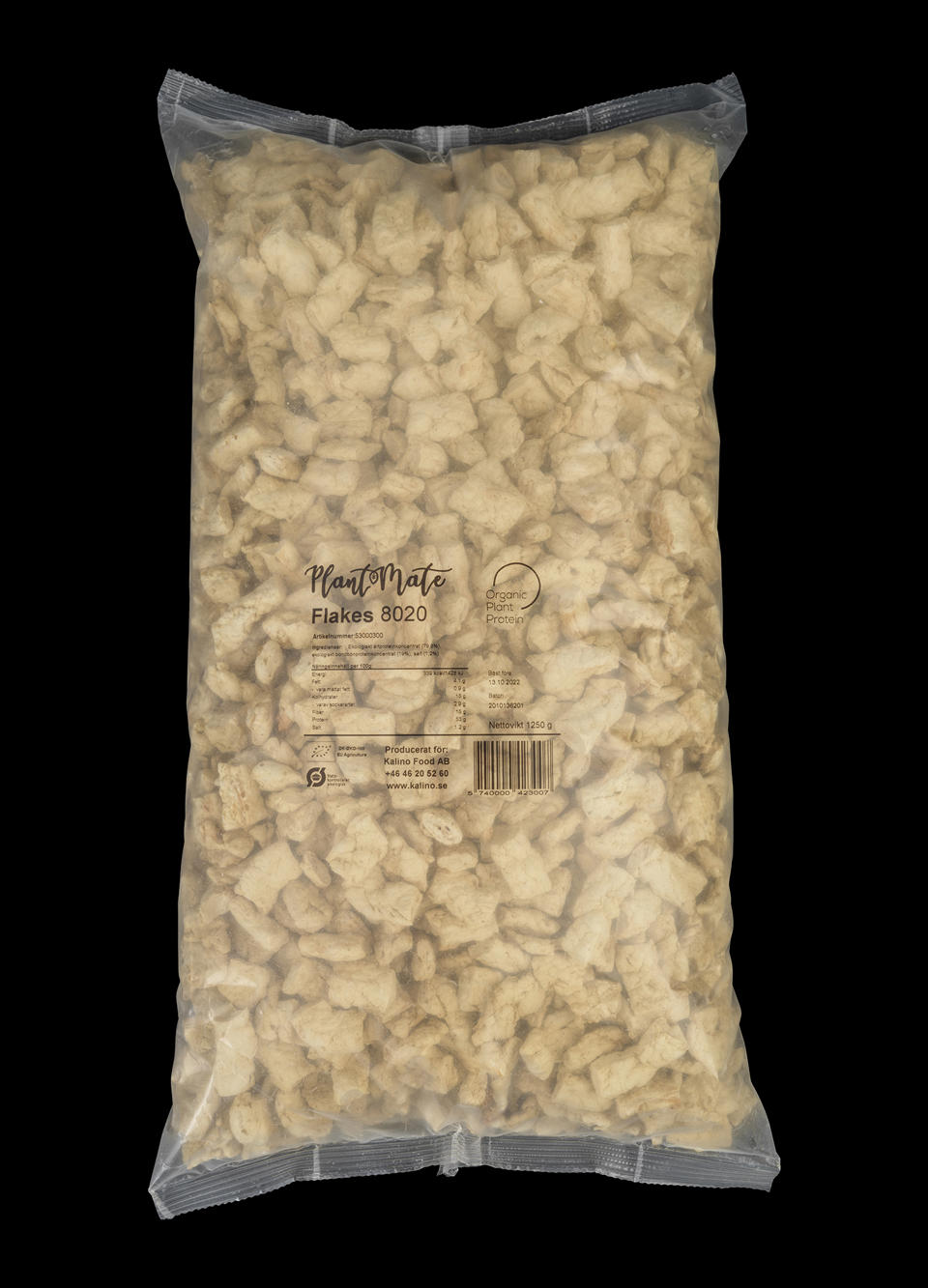 Flakes 8020 av ärtprotein EKO