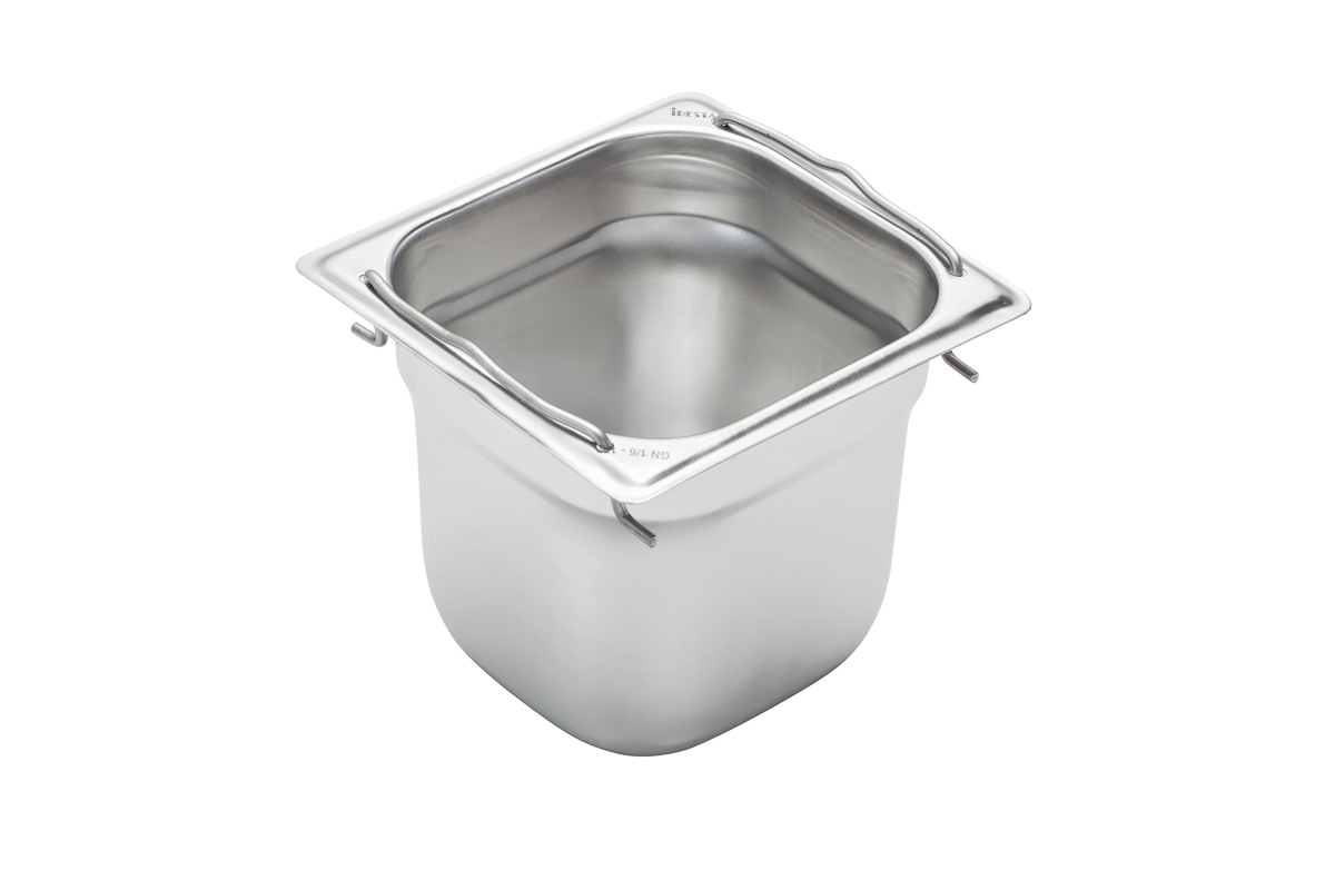 Kantin med Handtag Rostfri GN 1/6x150mm 2,5L