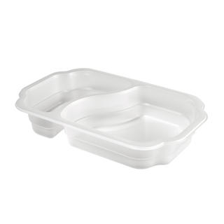 Form PP Take away 2-fack 250x159x45mm
700/400ml transparent