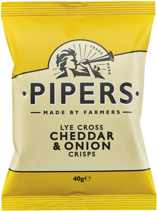 Potatischips med Cheddar & Lök