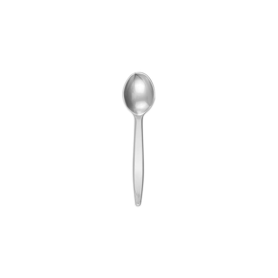 Tesked silvergrå 134mm bisfenolfri plast