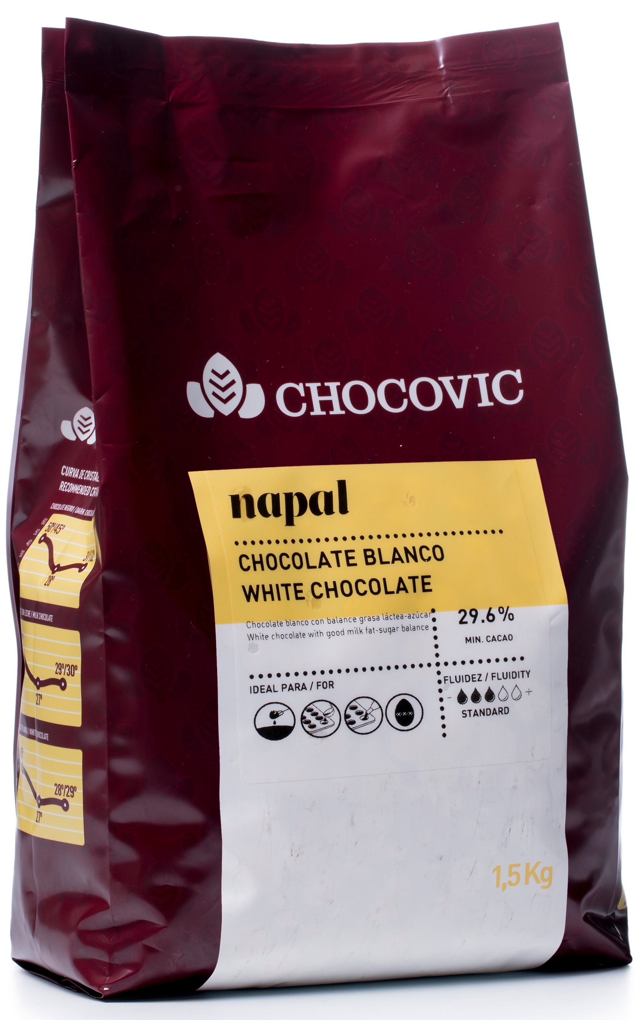 Vit Choklad Napal Pellets 29,6%