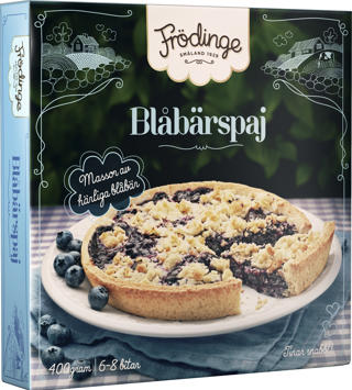 Blåbärspaj